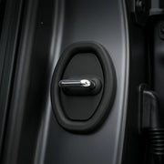 Car Door Lock Protector Cover | Silicone Rubber Shock Absorber Pads for SUV & Car Door Latch Protection 4PCS set