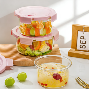 Easy Flow Cereal Dispenser Set of 3 | Airtight Kitchen Storage Jars for Rice, Pasta & Pulses (400ml, 600ml, 800ml) Leak-Proof, Easy Pour Design