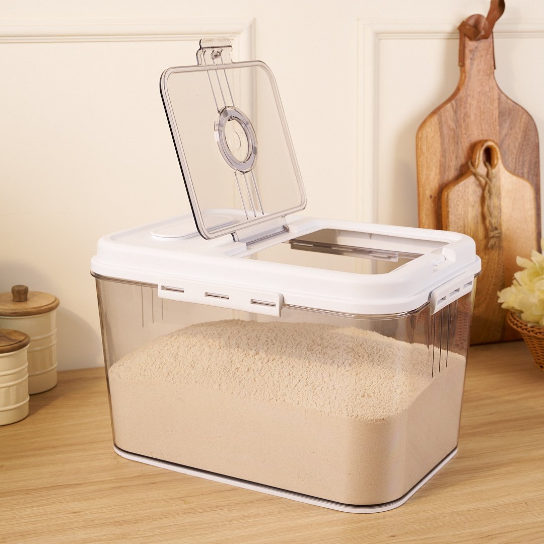 Premium Airtight Food Storage Container | Keep Grains Fresh & Protected