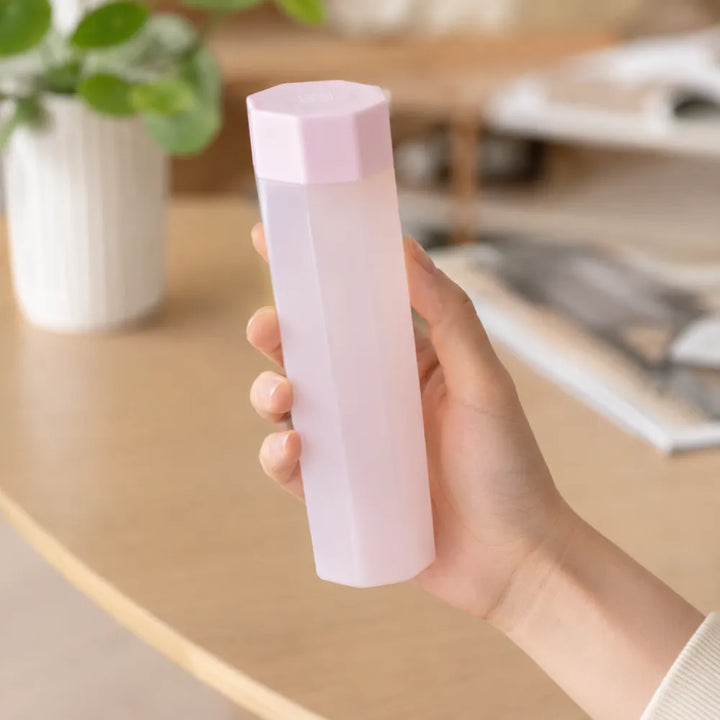 6PCS Frosty Octagon Fridge Water Bottle Set | BPA-Free Plastic Fridge Bottles for Home, Office, Kids & Daily Use