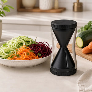 Multipurpose Vegetable & Fruit Spiral Peeler | Stainless Steel Blade Spiralizer for Vegetable Noodles, Salad & Garnishing