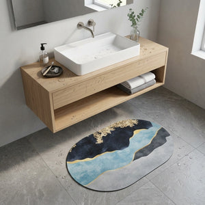 Premium Non-Slip Quick-Dry Bath Mat | Ultra-Absorbent, Machine-Washable Bathroom Rug