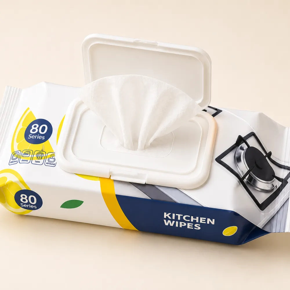 Reusable Kitchen Cleaning Sponge Wipes | Biodegradable Foam Sponge Cloth for Dishes, Countertops & Kitchen Cleaning
