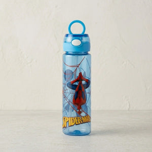 750ml Cartoon Kids Water Bottle | Leakproof Plastic Sipper Bottle for School, Travel & Outdoor | BPA-Free Drinking Bottle with Easy Carry Design
