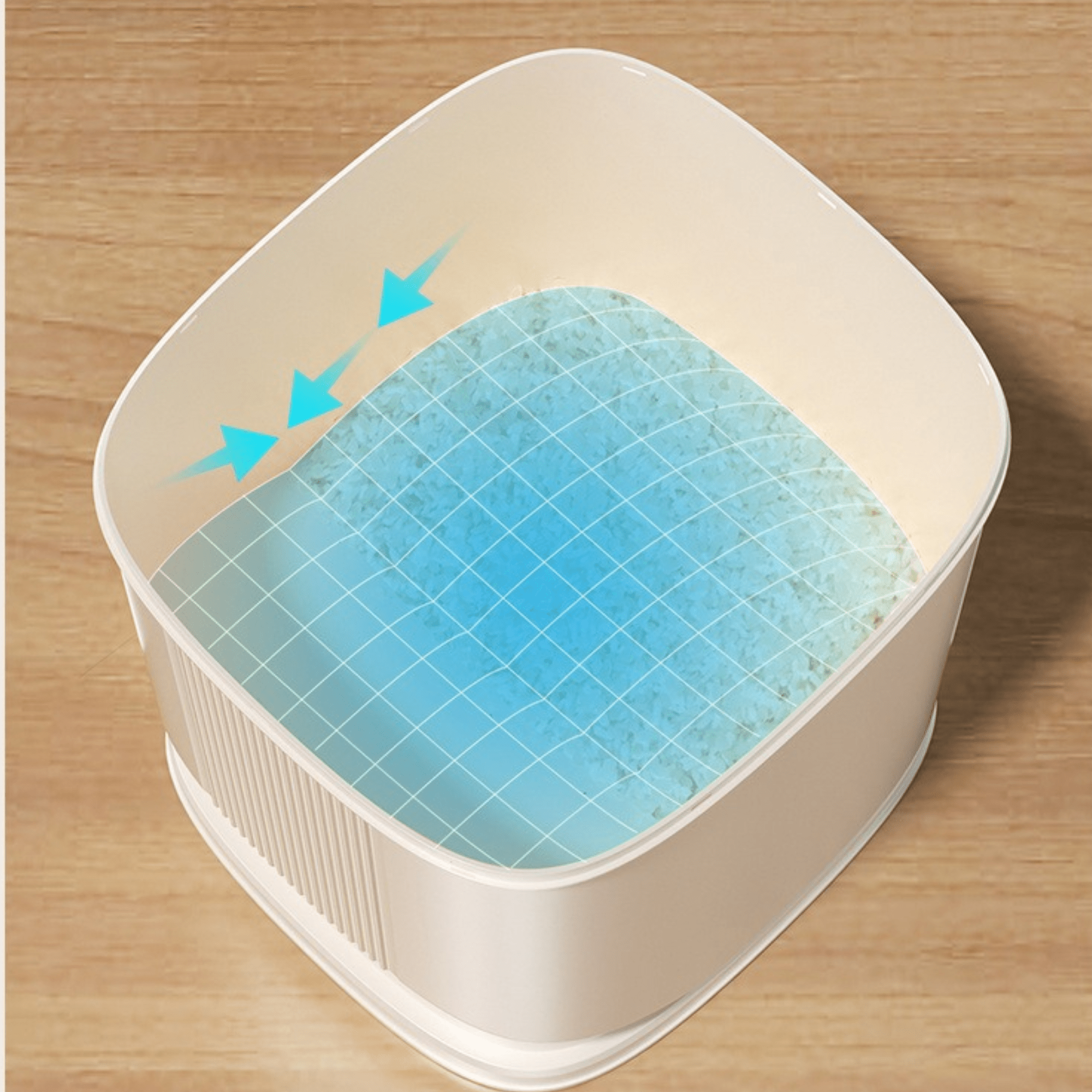 Large 6kg Moisture-Proof Grain Dispenser & Rice Storage Bin | Airtight Bulk Food Organizer