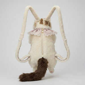 Cute 3D Ragdoll Cat Backpack Bag | Plush Stuffed Animal Shoulder Bag for Girls & Women