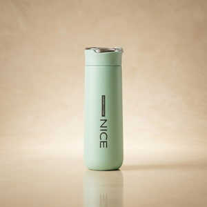 400ML Nice Vacuum Insulated Water Bottle | Leakproof Portable Flask for Tea, Coffee & Water