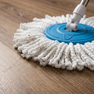 Professional Spin Mop with Telescopic Handle | Adjustable Microfiber Floor Cleaning Mop for Tiles, Wood, Marble & Wall Dusting