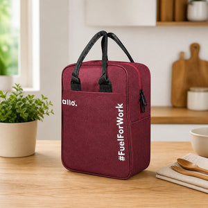 Insulated Lunch Bag for Office & Travel – Leakproof Thermal Tiffin Tote Bag for Men, Women, School & College