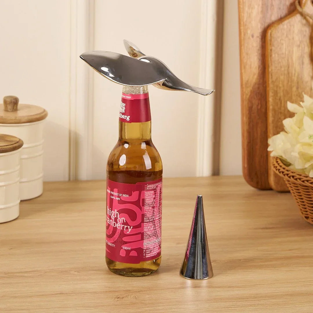 Flying Bird Bottle Opener – Creative Balance Bird Desktop Ornament & Unique Gift - Housious