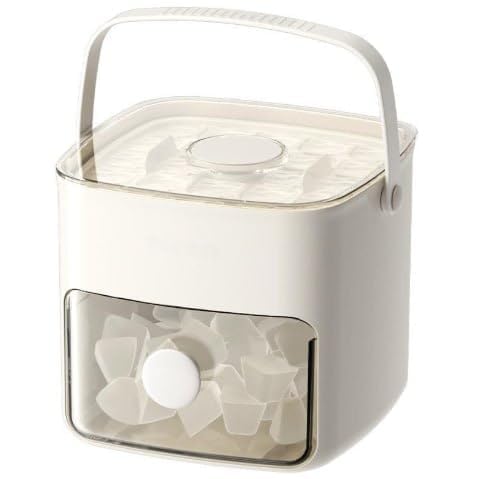 Double Layer Ice Box Ice Cube Tray Square Ice Maker