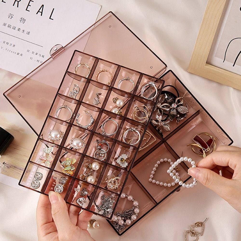 2-Layer Jewelry Organizer Box