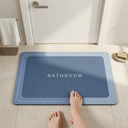 Luxury Anti-Slip Bathroom Floor Mat | Soft Absorbent Quick Dry Bath Rug | Waterproof Washroom Entrance Carpet