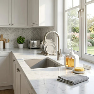 Modern Refillable Liquid Soap Dispenser Pump Bottle | Stylish Kitchen & Bathroom Soap Holder