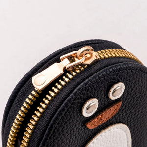 Penguin Mini Storage Leather Pouch | Cute Coin, AirPods, Lipstick & Jewellery Organizer Pocket Case
