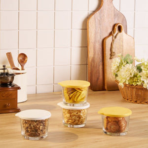 Crystal Clear Glass Sealed Fresh-Keeping Box | Premium Airtight Storage Container