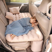 Premium Car Inflatable Bed with Electric Pump & 2 Air Pillows | Universal Back Seat Mattress for Travel, Camping & Kids