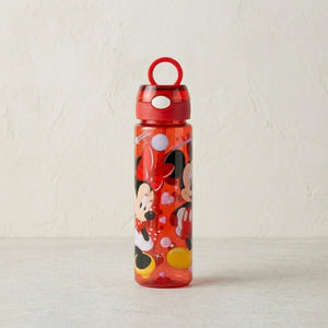 750ml Cartoon Kids Water Bottle | Leakproof Plastic Sipper Bottle for School, Travel & Outdoor | BPA-Free Drinking Bottle with Easy Carry Design