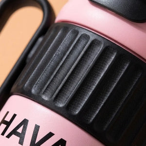 780ml Stainless Steel Insulated Water Bottle | Leakproof Flip Top Sipper with Handle | BPA-Free Sports Bottle for Gym, Office, School & Travel
