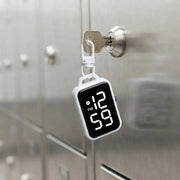 LED Digital Keychain Watch | Pocket Mini Timepiece for Students