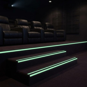 Anti-Slip Safety Grip Tape with High Visibility Glow , Ideal For Stairs & Floors-2 Inch x 5 Meters