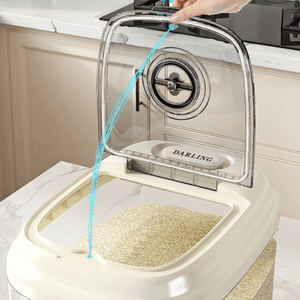 Airtight Food Storage Container with Leak-Proof Seal | Multipurpose Pantry & Fridge Organizer