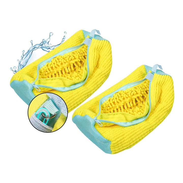 Shoe Washing Bag for Machine Reusable Sneaker Laundry Bag with Zipper Protection