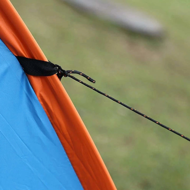 4 Person capacity Waterproof Camping Tent | Portable Foldable Dome Shelter for Outdoor Picnic, Hiking, Trekking & Family Camping