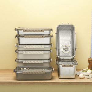 Premium Multi-Purpose Stainless Steel Food Container | Durable & Eco-Friendly Storage Box