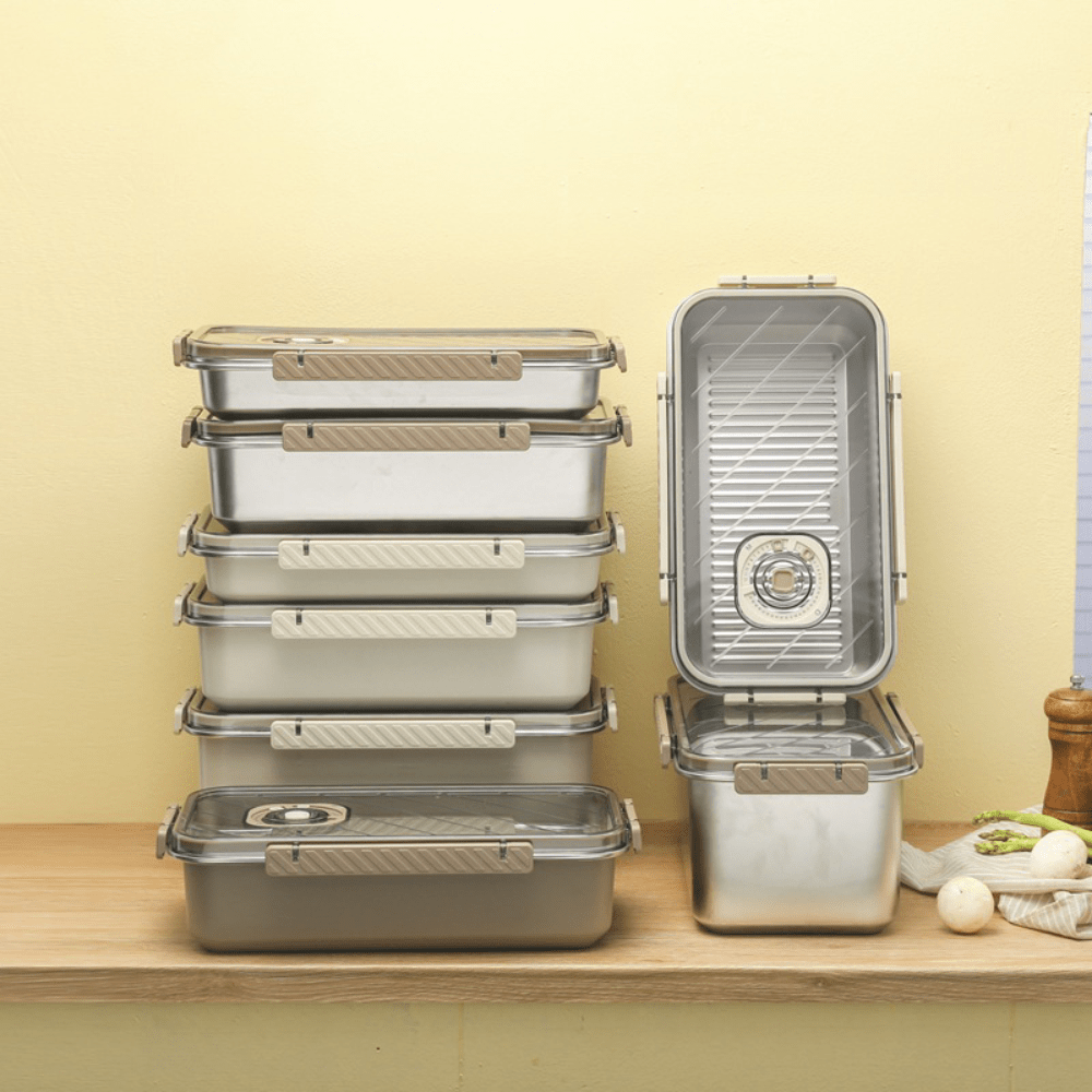 Premium Multi-Purpose Stainless Steel Food Container | Durable & Eco-Friendly Storage Box