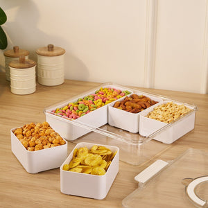 Multi-Compartment Dry Fruit Box | Organize & Store Premium Nuts, Seeds & Dried Fruits