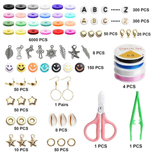 Bracelet Making Kit for Girls – DIY Jewelry Set with Beads & Charms | Creative Craft Gift for Kids & Teens (Ages 5–16)