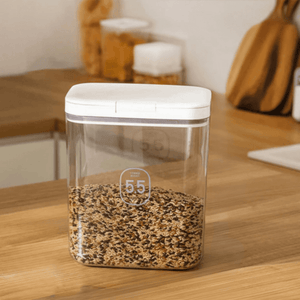 Premium Moisture-Proof Food Storage Box with Airtight Seal | Keep Grains & Snacks Fresh
