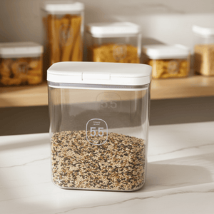 Premium Moisture-Proof Food Storage Box with Airtight Seal | Keep Grains & Snacks Fresh