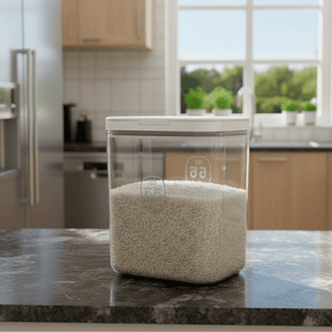 Premium Moisture-Proof Food Storage Box with Airtight Seal | Keep Grains & Snacks Fresh