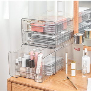 Stackable Pull-Out Fridge Storage Containers | Ventilated Produce Organizer Bins