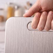 Stainless Steel Chopping Board | Heavy-Duty Food Grade Metal Cutting Board | Rustproof Multipurpose Kitchen Cutting Plate