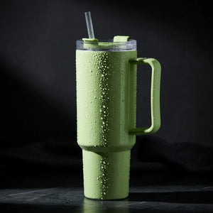 1800ml Large Plastic Tumbler with Handle, Lid & Straw | BPA-Free Travel Mug Water Bottle for Gym, Office, Home & Outdoor