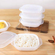 4Pcs Multi-Compartment Produce Storage Box | Airtight Fridge Organizer for Fruits, Vegetables, Garlic & Ginger