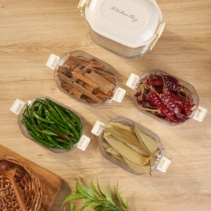 Multilayer Vacuum Seasoning Storage Box | Stackable & Airtight Spice Organizer