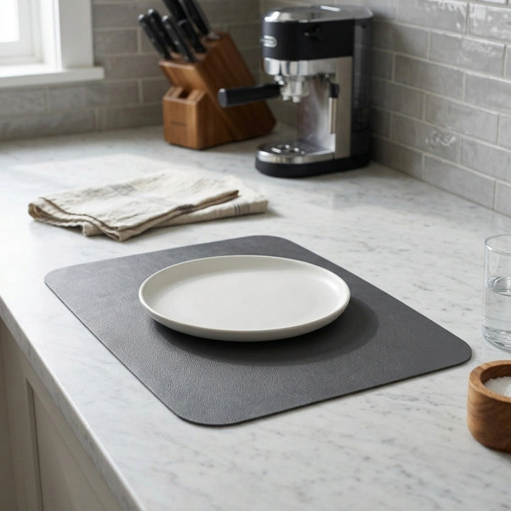 Premium Dish Drying Mat for Kitchen Counter – Fast Absorbing & Durable Design