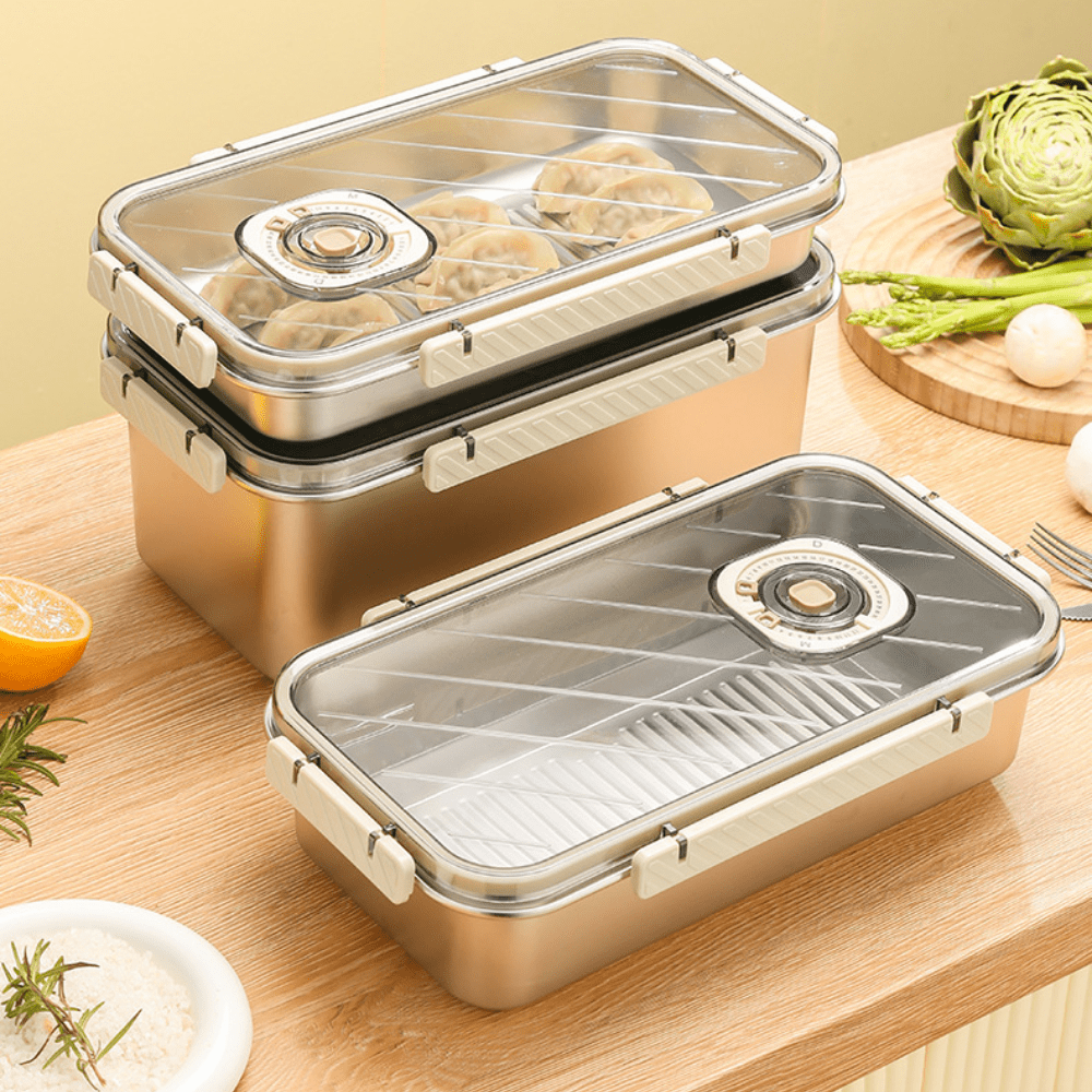 Premium Multi-Purpose Stainless Steel Food Container | Durable & Eco-Friendly Storage Box