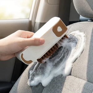 3-in-1 Multifunctional Soap Dispenser with Roller Brush | Non-Slip Draining Soap Box & Foaming Cleaning Case for Kitchen & Bathroom