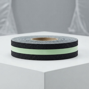 Anti-Slip Safety Grip Tape with High Visibility Glow , Ideal For Stairs & Floors-2 Inch x 5 Meters