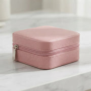 PU Leather Travel Jewelry Organizer | Portable Storage Case