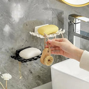 Self Adhesive Wall Mounted Soap Holder | No Drill Bathroom Soap Stand