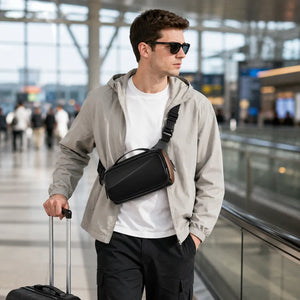 Waterproof Anti-Theft Crossbody Sling Bag | Casual Chest Shoulder Bag for Travel, Office & Daily Use