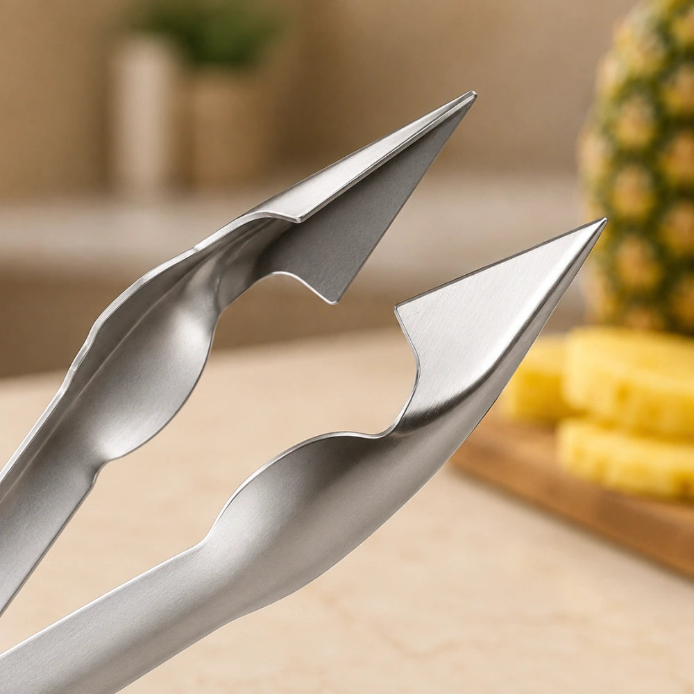 Stainless Steel Pineapple Eye Remover Tool | Pineapple Eye Peeler & Corer | Fruit Peeling Kitchen Tool for Quick & Easy Pineapple Preparation