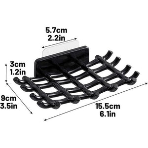 Self Adhesive Wall Mounted Soap Holder | No Drill Bathroom Soap Stand