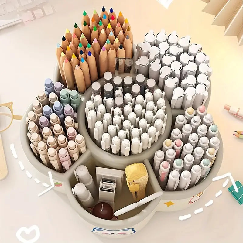 Multi-functional Desktop Stationery Storage Box